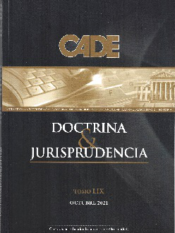 Revista CADE : Doctrina & Jurisprudencia, T.LIX - Oct. 2021