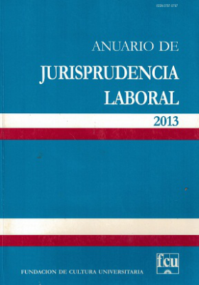 Anuario de Jurisprudencia Laboral, Año 2013 - 2013