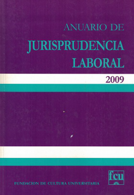 Anuario de Jurisprudencia Laboral, Año 2009 - 2009