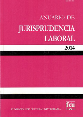 Anuario de Jurisprudencia Laboral, Año 2014 - 2014