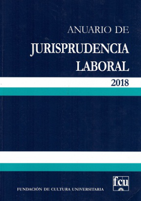 Anuario de Jurisprudencia Laboral, Año 2018 - 2018