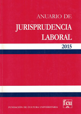 Anuario de Jurisprudencia Laboral, Año 2015 - 2015