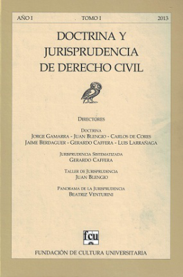 Doctrina y Jurisprudencia de Derecho Civil, T.I - 2013