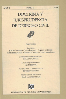 Doctrina y Jurisprudencia de Derecho Civil, T.II - 2014