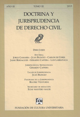 Doctrina y Jurisprudencia de Derecho Civil, T.III - 2015