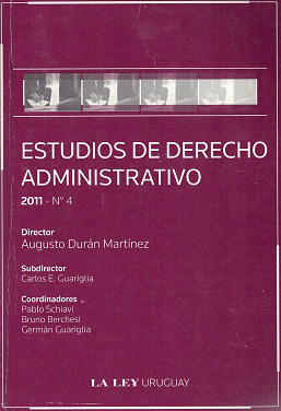 Estudios de Derecho Administrativo, N&ordm;4 - 2011