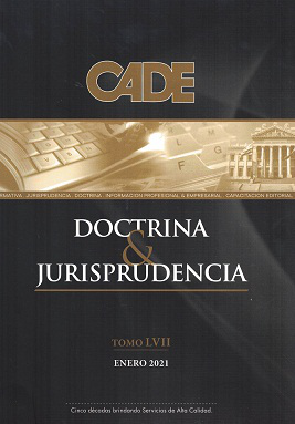 Revista CADE : Doctrina & Jurisprudencia, T.LVII - Ene. 2021