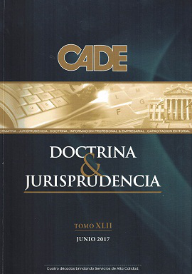 Revista CADE : Doctrina & Jurisprudencia, T.XLII - Jun. 2017