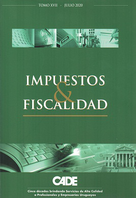 Revista CADE : Impuestos & Fiscalidad, T.XVII - Jul. 2020