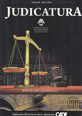 Judicatura, Nº60 - Jul. 2016