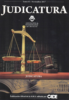 Judicatura, Nº63 - Nov. 2017