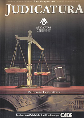 Judicatura, Nº50 - Ago. 2011