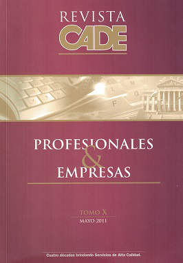 Revista CADE : Profesionales & Empresas, T.X - May. 2011