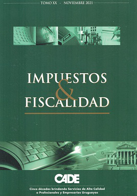 Revista CADE : Impuestos & Fiscalidad, T.XX - Nov. 2021