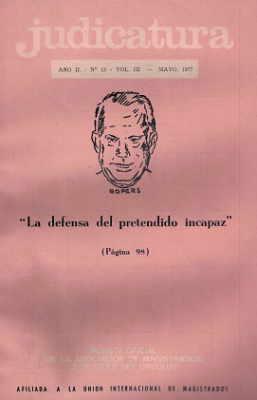 Judicatura, Nº13 - May. 1977