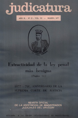 Judicatura, N&ordm;11 - Mar. 1977