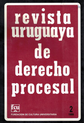 Revista Uruguaya de Derecho Procesal, N&ordm;2 (1999) - 1999