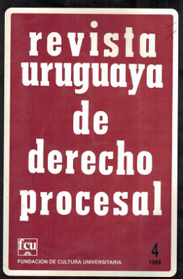 Revista Uruguaya de Derecho Procesal, Nº4 (1999) - 1999