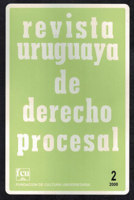 Revista Uruguaya de Derecho Procesal, N&ordm;2 (2000) - 2000