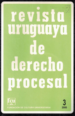 Revista Uruguaya de Derecho Procesal, N&ordm;3 (2000) - 2000