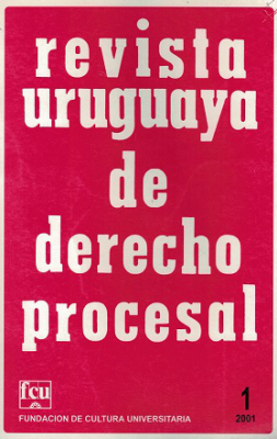Revista Uruguaya de Derecho Procesal, N&ordm;1 (2001) - 2001