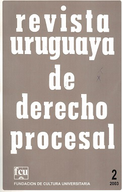 Revista Uruguaya de Derecho Procesal, N&ordm;2 (2003) - 2003