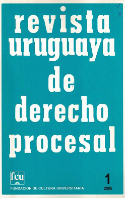 Revista Uruguaya de Derecho Procesal, Nº1 (2005) - 2005