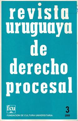 Revista Uruguaya de Derecho Procesal, N&ordm;3 (2005) - 2005