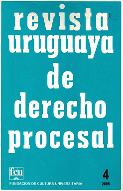 Revista Uruguaya de Derecho Procesal, Nº4 (2005) - 2005