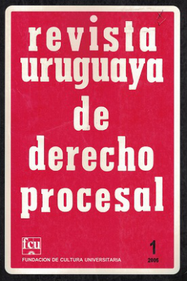 Revista Uruguaya de Derecho Procesal, Nº1 (2006) - 2006