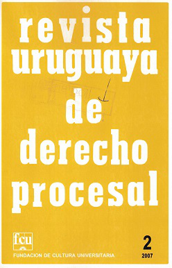 Revista Uruguaya de Derecho Procesal, Nº2 (2007) - 2007