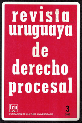 Revista Uruguaya de Derecho Procesal, Nº3 (2006) - 2006