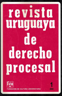 Revista Uruguaya de Derecho Procesal, Nº1 (2008) - 2008