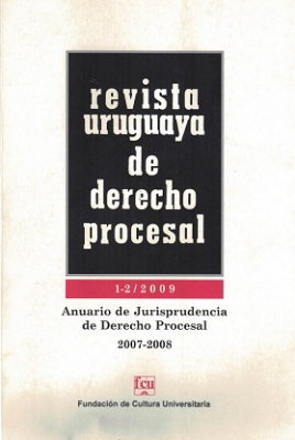 Revista Uruguaya de Derecho Procesal, Nº1-2 (2009) - 2007-2008