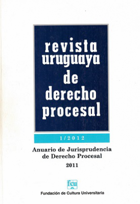 Revista Uruguaya de Derecho Procesal, Nº1 (2012) - 2012