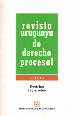 Revista Uruguaya de Derecho Procesal, Nº1 (2014) - 2014