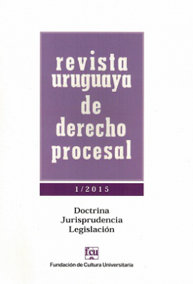 Revista Uruguaya de Derecho Procesal, Nº1 (2015) - 2015