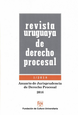 Revista Uruguaya de Derecho Procesal, Nº1 (2018) - 2018