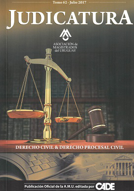 Judicatura, Nº62 - Jul. 2017