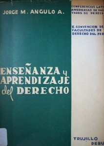 Enseñanza y aprendizaje del Derecho