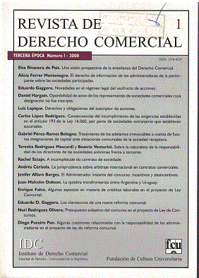 Revista de Derecho Comercial