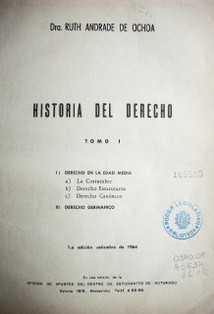 Historia del Derecho