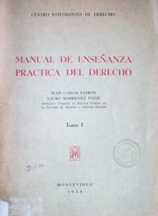 Manual de enseñanza práctica del derecho