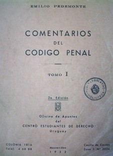 Comentarios del Código Penal