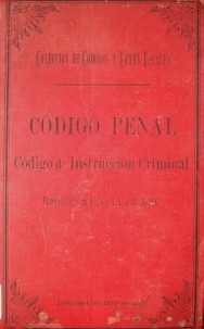 Código penal y código de instrucción criminal