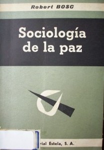Sociología de la paz