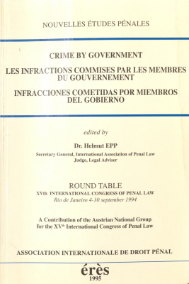 Crime by government = Les infractions commises par les membres du governement = Infracciones cometidas por miembros del gobierno