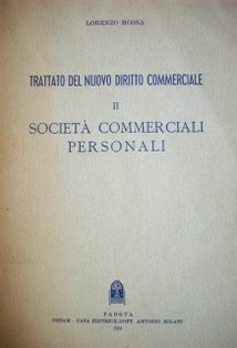 Trattato del nuovo diritto commerciale