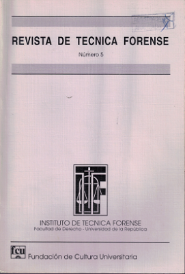 Revista de T&eacute;cnica Forense, N&ordm;5 (1996) - 1996