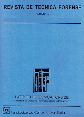 Revista de T&eacute;cnica Forense, N&ordm;10 (2001) - 2001